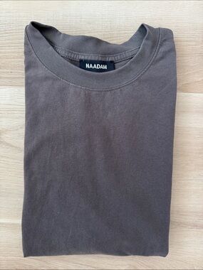 NAADAM - 100% cotton Crewneck Shirt